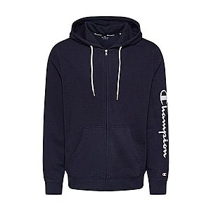 Champion Authentic Athletic Apparel Tepláková bunda námornícka modrá / biela vyobraziť