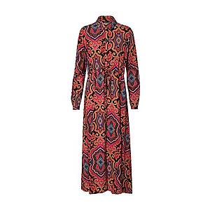 ONLY Letné šaty 'ONLBETTY L/S MID CALF SHIRT DRESS WVN' zmiešané farby / ružová vyobraziť