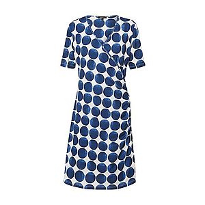MORE & MORE Šaty 'Big Dots' modrá / biela vyobraziť