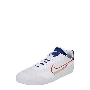 Nike Sportswear Nízke tenisky 'Nike Drop-Type' biela / červené / kráľovská modrá vyobraziť