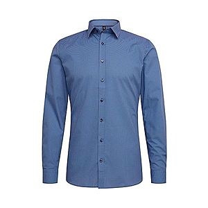 OLYMP Biznis košeľa 'No. 6 Print' modré vyobraziť