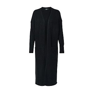 ONLY Pletený kabát 'CLEAN' čierna vyobraziť