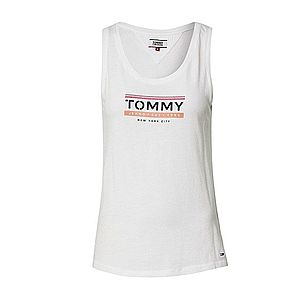 Tommy Jeans Top biela vyobraziť