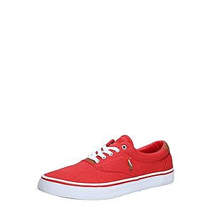 POLO RALPH LAUREN Nízke tenisky 'THORTON-SNEAKERS-VULC' biela / červené vyobraziť