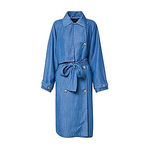 SOAKED IN LUXURY Prechodný kabát 'SLNuna' modrá denim vyobraziť