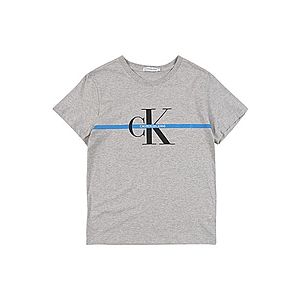 Calvin Klein Jeans Tričko 'MONOGRAM ' sivá melírovaná vyobraziť