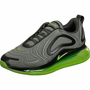 Nike Sportswear Nízke tenisky 'Air Max 720' sivá melírovaná / čierna / limetová vyobraziť