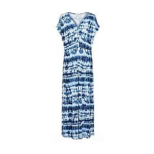 Cream Letné šaty 'LonnieCR' béžová / námornícka modrá vyobraziť