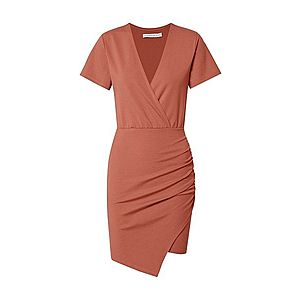 IVYREVEL Šaty 'V NECK T-SHIRT DRESS' červené vyobraziť