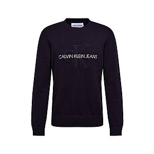 Calvin Klein Jeans Sveter čierna / sivá vyobraziť