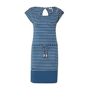 Ragwear Letné šaty 'Soho' šedobiela / námornícka modrá vyobraziť