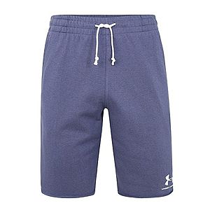 UNDER ARMOUR Športové nohavice 'TERRY' modré / biela vyobraziť