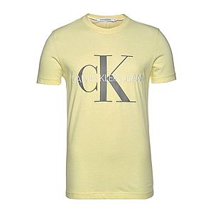 Calvin Klein Jeans Tričko žlté vyobraziť