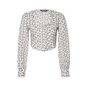 Fashion Union Tričko 'MARSHAN' ružová / biela vyobraziť