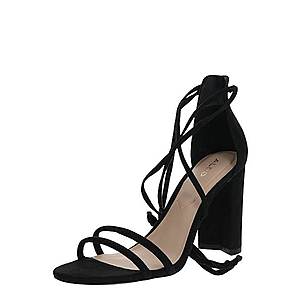 ALDO Remienkové sandále 'Nyderia' čierna vyobraziť