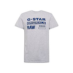 G-Star RAW Tričko 'Graphic 8' sivá vyobraziť