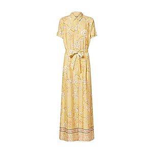 MOS MOSH Košeľové šaty 'Jessy Sunny' nebielená / hrdzavohnedá / zlatá žltá vyobraziť