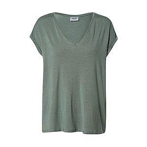 VERO MODA Tričko 'VMAVA SS V-NECK TEE VMA NOOS' modrosivá vyobraziť