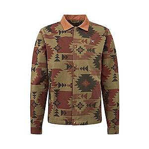 Iriedaily Prechodná bunda 'Nomado Shirt Jacket ' olivová vyobraziť