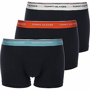Tommy Hilfiger Underwear Boxerky ' Trunk 3 Pack ' zmiešané farby / čierna vyobraziť