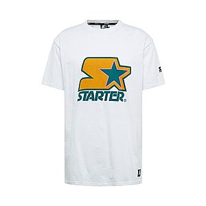 Starter Black Label Tričko 'Starter Colored Logo Tee ' žlté / zelená / biela vyobraziť