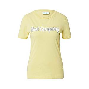 Best Company Tričko žlté vyobraziť