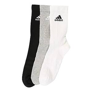 ADIDAS PERFORMANCE Športové ponožky 'CUSH CRW 3PP' sivá / čierna vyobraziť