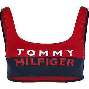 Tommy Hilfiger Underwear Podprsenka červené / tmavomodrá / biela vyobraziť