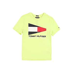 TOMMY HILFIGER Tričko neónovo žltá vyobraziť