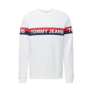Tommy Jeans Mikina biela vyobraziť