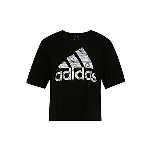 ADIDAS PERFORMANCE Funkčné tričko 'UNIV TEE 2 W' čierna / strieborná vyobraziť