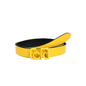 Calvin Klein Opasky 'SIGNATURE 3CM' žlté vyobraziť