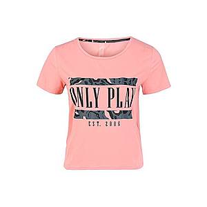 ONLY PLAY Funkčné tričko 'MARIKA' tmavosivá / ružová vyobraziť