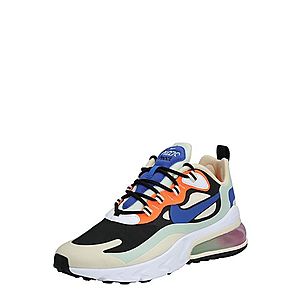 Nike Sportswear Nízke tenisky 'Air Max 270 React' mätová / biela / čierna / oranžová vyobraziť