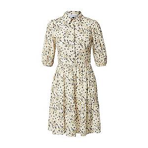 Closet London Šaty 'Closet Gathered Shirt Dress' béžová / zmiešané farby vyobraziť