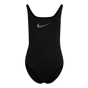 Nike Swim Športové jednodielne plavky čierna vyobraziť