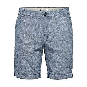 SELECTED HOMME Chino nohavice s modrými škvrnami vyobraziť