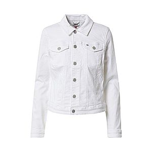 Tommy Jeans Prechodná bunda biela vyobraziť