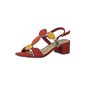 MARCO TOZZI Remienkové sandále červená vyobraziť