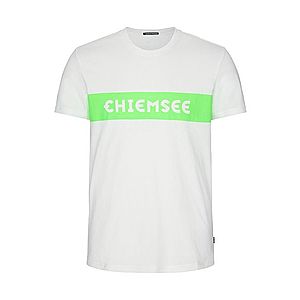 CHIEMSEE Funkčné tričko biela / zelená vyobraziť