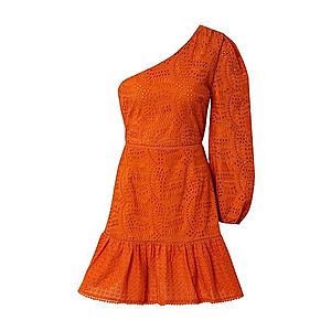 GLAMOROUS Kokteilové šaty oranžová vyobraziť
