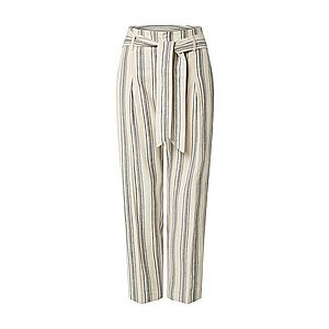 Lauren Ralph Lauren Plisované nohavice 'CADBY ' sivá / krémová vyobraziť