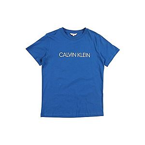 Calvin Klein Swimwear Tričko 'TEE' modré vyobraziť