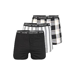 Calvin Klein Underwear Boxerky sivá / biela / čierna vyobraziť