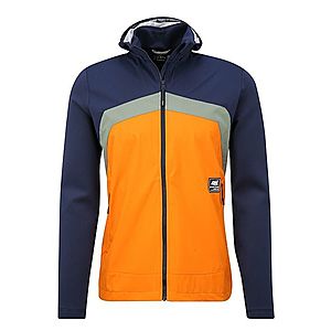 Maloja Športová bunda tmavomodrá / oranžová vyobraziť