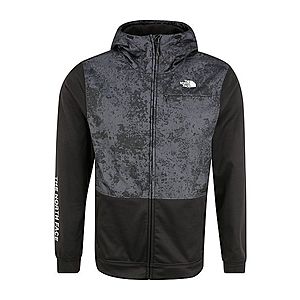 THE NORTH FACE Športová bunda 'M TRAIN N LOGO OVERLAY JACKET' tmavosivá / čierna vyobraziť