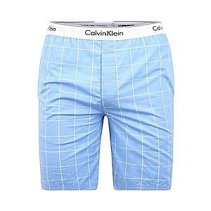 Calvin Klein Underwear Pyžamové nohavice biela / modré vyobraziť