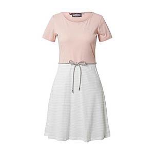 mazine Šaty 'Agness Dress' biela / ružová vyobraziť