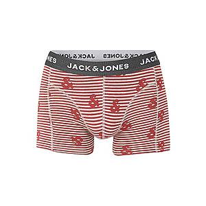 JACK & JONES Boxerky červená vyobraziť