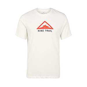 NIKE Funkčné tričko 'Trail' svetločervená / krémová vyobraziť